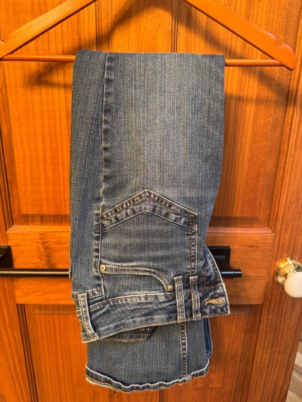 Aeropostale Women's Dark Blue Boot Cut Jeans